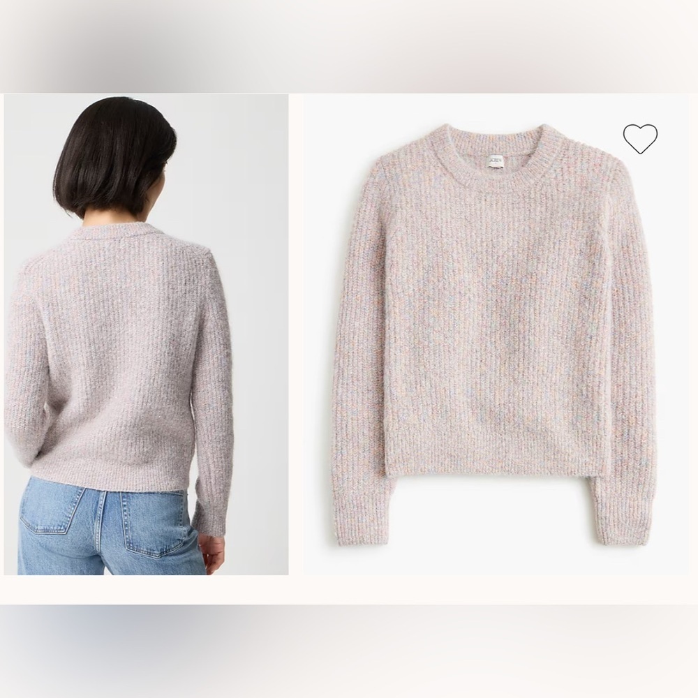 J. Crew Women's Crew Neck wool Sweater